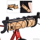 Сумка велосипедная на руль ESLNF корпус на молнии, материал Dupont Paper L , крепление velcro.