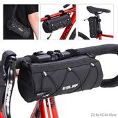Сумка велосипедная на руль ESLNF корпус на молнии, материал Durable Long-Guard Nylon, крепление velc