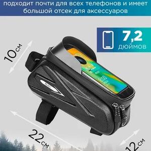 Велосумка на раму PLBike