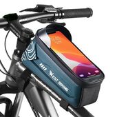 Велосипедная сумка на раму WEST BIKING dark green