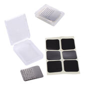 Набор для ремонта велокамер безклеевой BLACK TOOLS CT34WG, стальная тёрка, 6 суперзаплаток