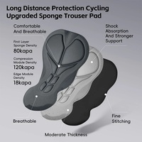 Велосипедные шорты West Biking с подушечками S (чёрные)