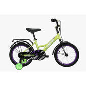 14" Велосипед TT5014, рама сталь, 1ск, V-brake,зелёный 14" Велосипед TT5014, рама сталь, 1ск, V-brake,зелёный