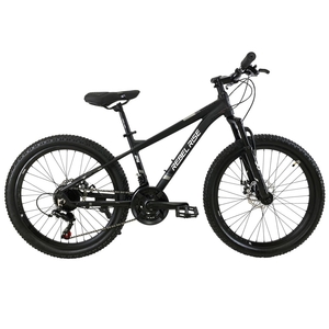 24" Велосипед REBEL RISE 405, рама алюминий 15, 21ск, MD, черный