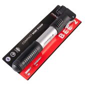 Велонасос COMIRON BEE 2, алюминиевый, телескопический, Presta и Schrader, 30*230мм, шток 6 бар., вес