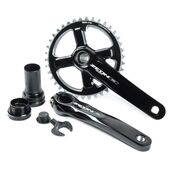 Система шатунов ZEON APEX, звёзда алюминиевая 38T, B.C.D 104 мм, Narrow Wide, шатуны 170 мм, кованый