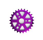 Звезда BMX 1/8"х25Т, алюминиевая, 6-лучевая. Фиолетовая. Звезда BMX 1/8"х25Т, алюминиевая, 6-лучевая. Фиолетовая.