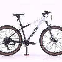  27.5 Велосипед DEXTpro 22 R27.5 (серебристо-черный)