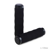 Грипсы 130 мм. Пена. С алюминевыми струбцинами / 2шт / Цвет черный Грипсы 130 мм. Пена. С алюминевыми струбцинами / 2шт / Цвет черный