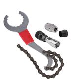 Универсальный набор BLACK TOOLS для съема шатуна и каретки под квадр HollowtechII хлыст и съемник ка Универсальный набор BLACK TOOLS для съема шатуна и каретки под квадр HollowtechII хлыст и съемник ка