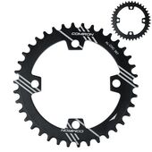 Звезда передняя COMIRON X-FIVE 38T NAROW WIDE, BCD104, фрезерованные облегчённые фаски зубьев, AL606 Звезда передняя COMIRON X-FIVE 38T NAROW WIDE, BCD104, фрезерованные облегчённые фаски зубьев, AL606