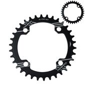 Звезда передняя COMIRON X-FIVE 34T NAROW WIDE, BCD104, фрезерованные облегчённые фаски зубьев, AL606 Звезда передняя COMIRON X-FIVE 34T NAROW WIDE, BCD104, фрезерованные облегчённые фаски зубьев, AL606
