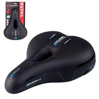 Седло велосипедное комфортное COMIRON YALTA C036 255x190 в асс.