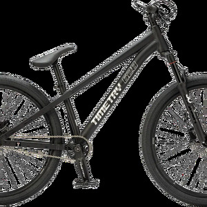 26" Велосипед TT309, рама алюминий, 1ск., черный																																