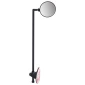 Зеркало заднего вида TRIX, крепление на шлем, увелич, телеск. стрела, вращение 360°, Ø38 х 76-127мм,