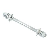 Передняя цельная ось,под гайки. Под шариковый подшипник. Ø10 мм. L: 145 мм. FATBIKE 